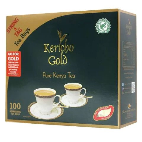 Kericho Gold 100 Tea Bags - 200g